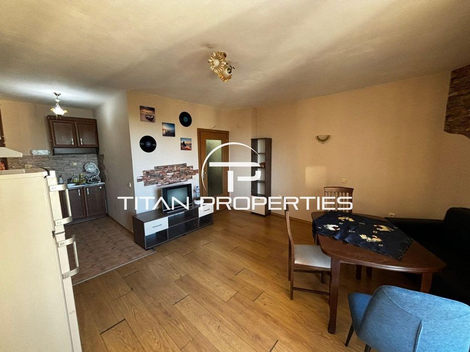 Двустаен, под наем, ж.к Зорница