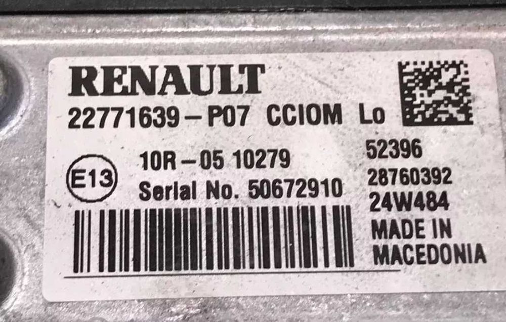Unitate control CCIOM Renault 7422771636