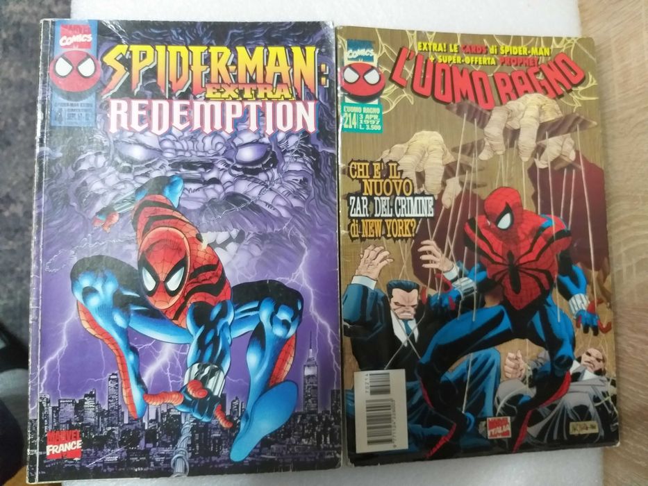 Benzi desenate Marvel/DC Italia si Franta anii '80, '90