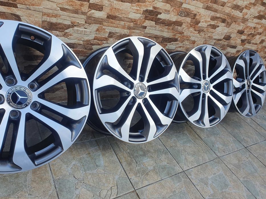 Jante Originale Mercedes  - 5x112 R17 - foarte frumoase