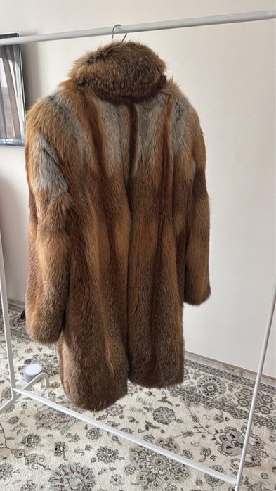 Шуба женская из лисы
