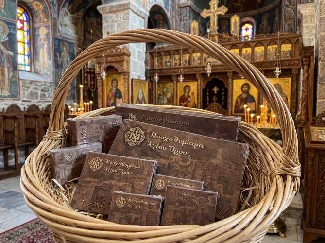 Атонски тамян от манастира Дохиар – Света гора