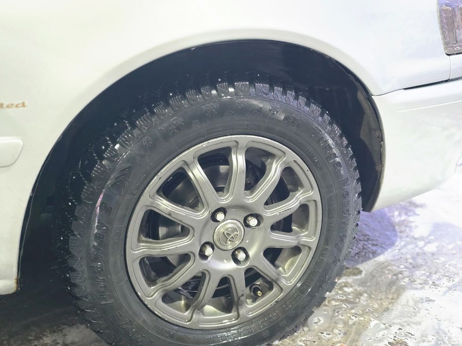 Диска на 14 с зимней резиной