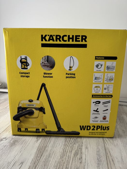 Пылесос Kärcher WD 2 Plus V-12/4/18/C.