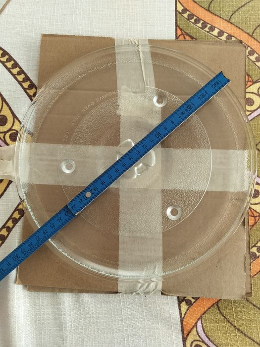 Чиния за микровълнова фурна 27см..