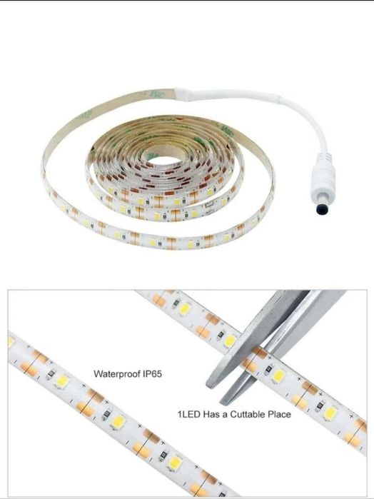 лед подсветка 2м на батарейках и usb с Америки