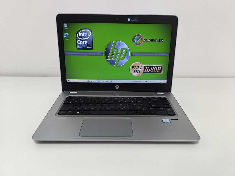 Laptop HP Probook SLIM i7 16gb ssd 14 FullHD . Garantie 1 an