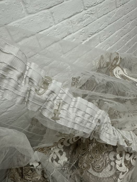 Тюль дешево с крючками