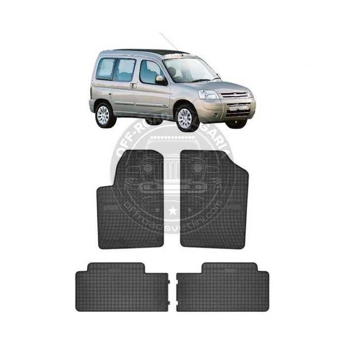 Полски Гумени стелки за пикап Citroen Berlingo 1 Gen 1999 2010 година