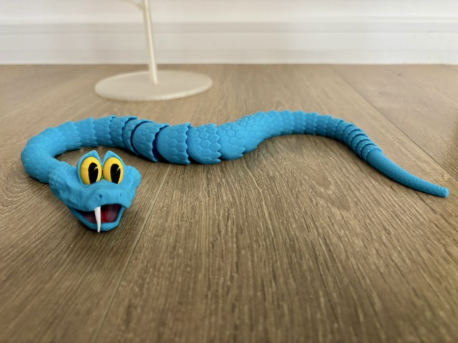 Jucarie Gary The Snake Zootopia / Zootropolis Imprimata 3D