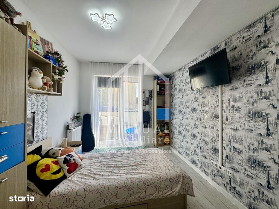 Apartament cu 3 camere, 69mp utili+balcon, parcare subterana -Turnisor