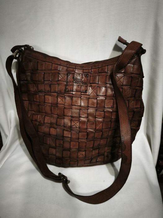 Чанта естествена кожа