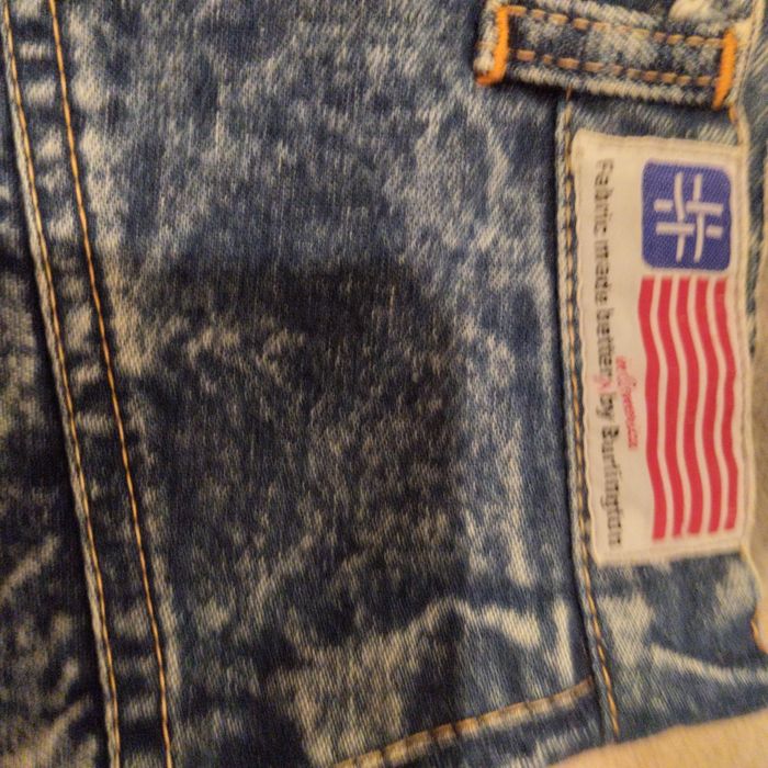 Юбка джинсовая короткая