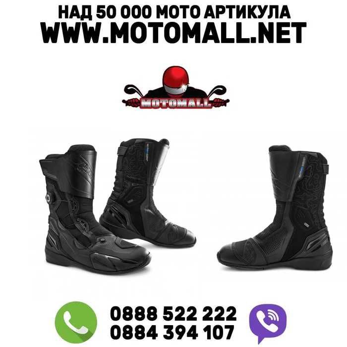 Mото Ботуши SHIMA TENEX WP BLACK