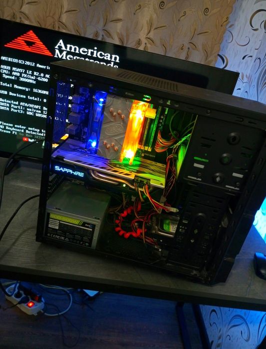 Свой PC RX570 Nitro+/AMD 4.1GHz/16Gb/512Gb+128Gb/500W. Игровой мощный.