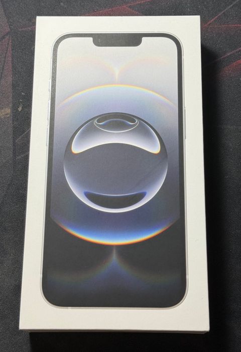 Нов iPhone 16e, White, 128GB