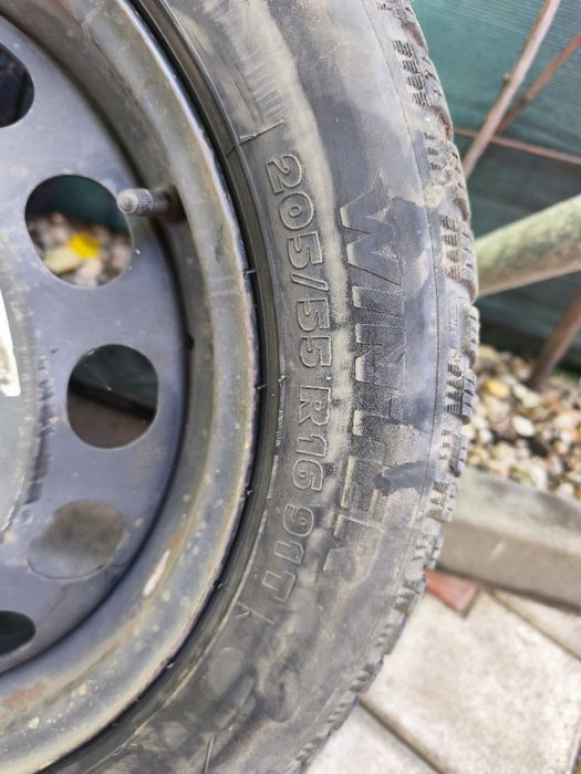 Set Roti Iarna Tigar, 5x112, Jante 16, Cauciucuri 205/55 R16