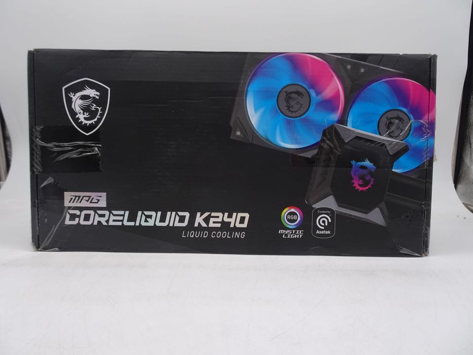 Cooler procesor MSI MPG CoreLiquid K240 V2 ARGB, 2 x 120mm