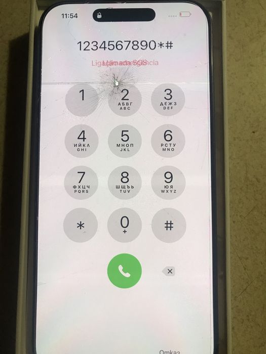 Iphone 16pro MAX оригинален дисплей за тестове