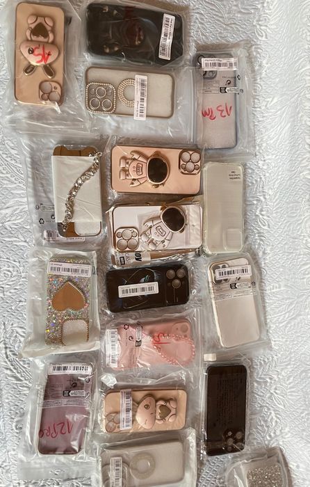 16 buc lot Huse telefon IPhone 15,14pro Max, 13 ,15 pro