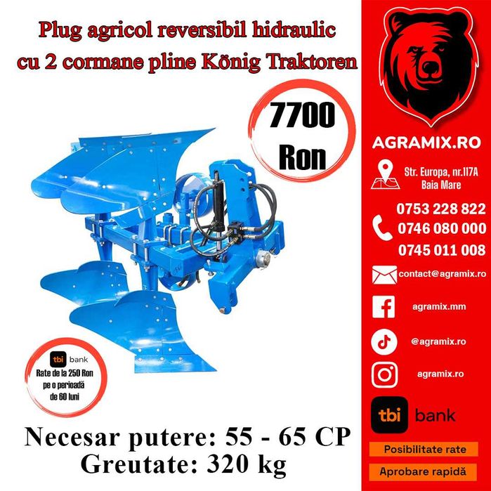 Plug Konig cu 2 trupite cormane pline Agramix