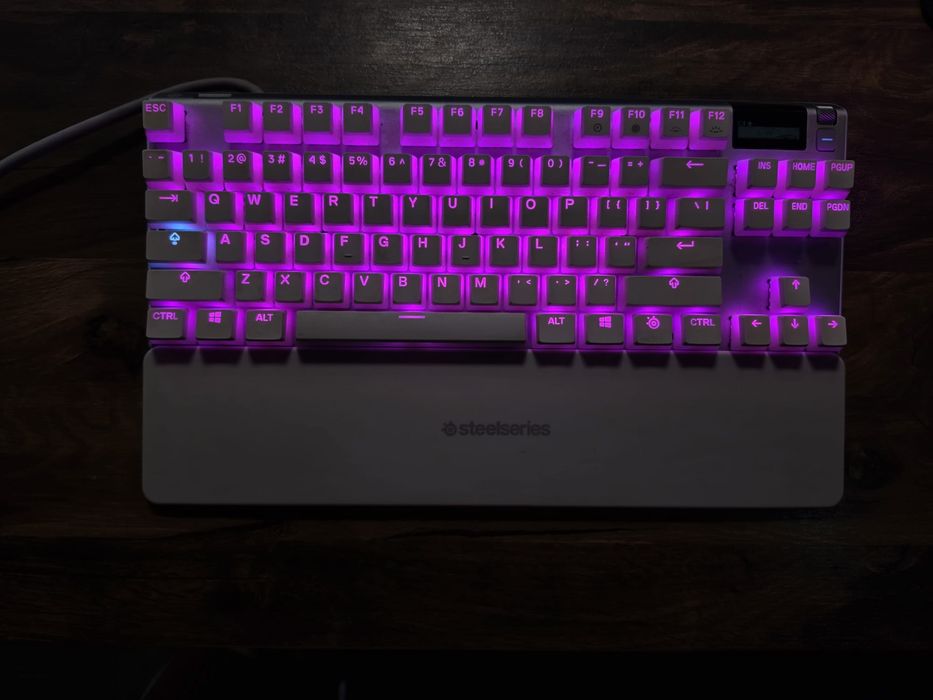 Tastatura Gaming Mecanica SteelSeries Apex 7 TKL Ghost Edition (Alba)