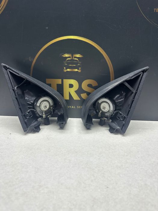 Говорител на предната врата с облицовка Tesla Model Y