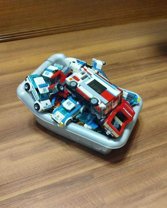 Лего из разных наборов, смешанно