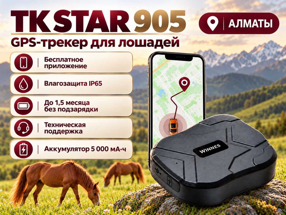 GPS трекер для лошадей. Жпс жылқыға