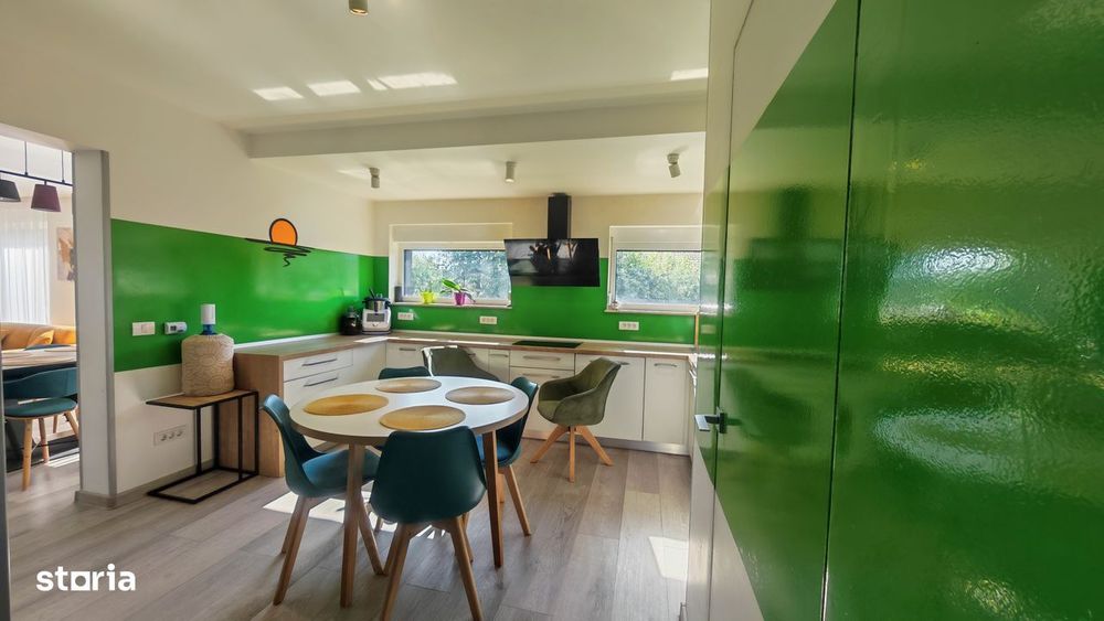 Casă Clasa A, aproape Pasivă , 200 mp utili, Teren 1046 mp, Smart Home