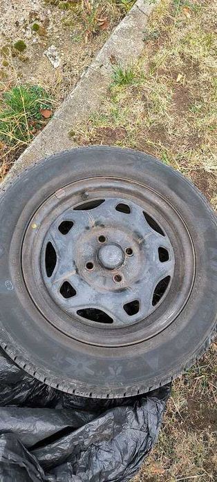 Метални джанти 14 - 4x100 + Бонус 4 бр. 175/65/15 Летни Гуми Hankook