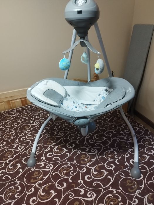 Cangaroo Електрическа люлка Woodsy и шезлонг 2в1