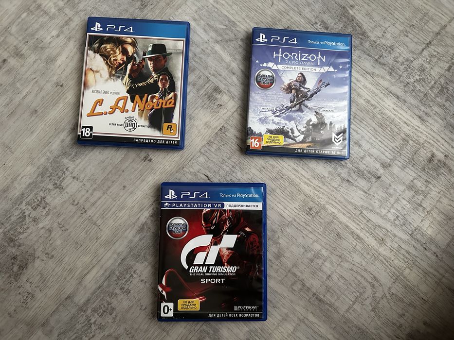 Игры на пс4.