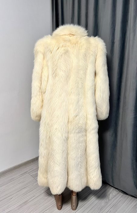 Blană naturală vulpe polară