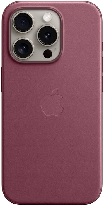 Husa originala Apple iPhone 15 Pro Finewoven Mulberry NOUA SIGILATA
