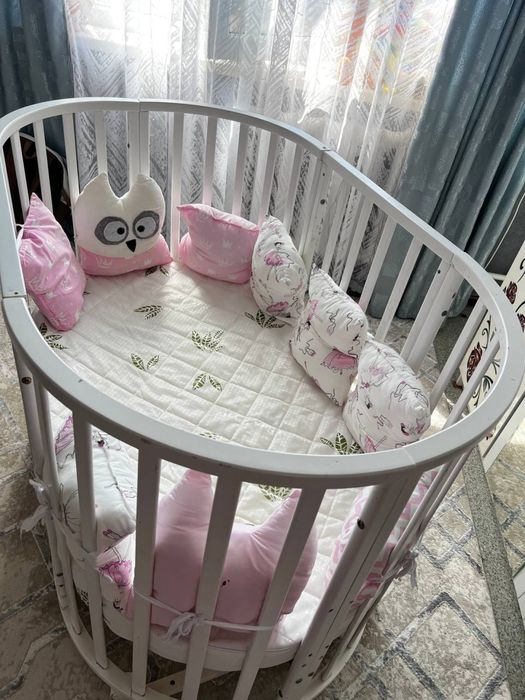 Продам детскую кроватку-трансформер