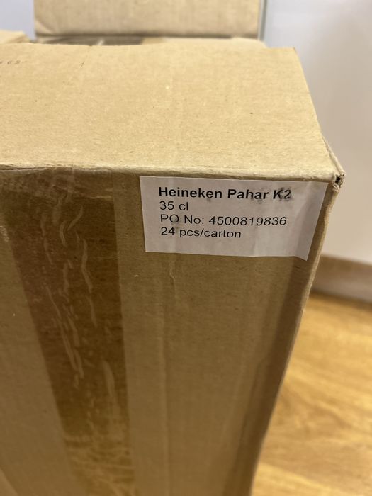 Set 24 pahare Heineken 350ml