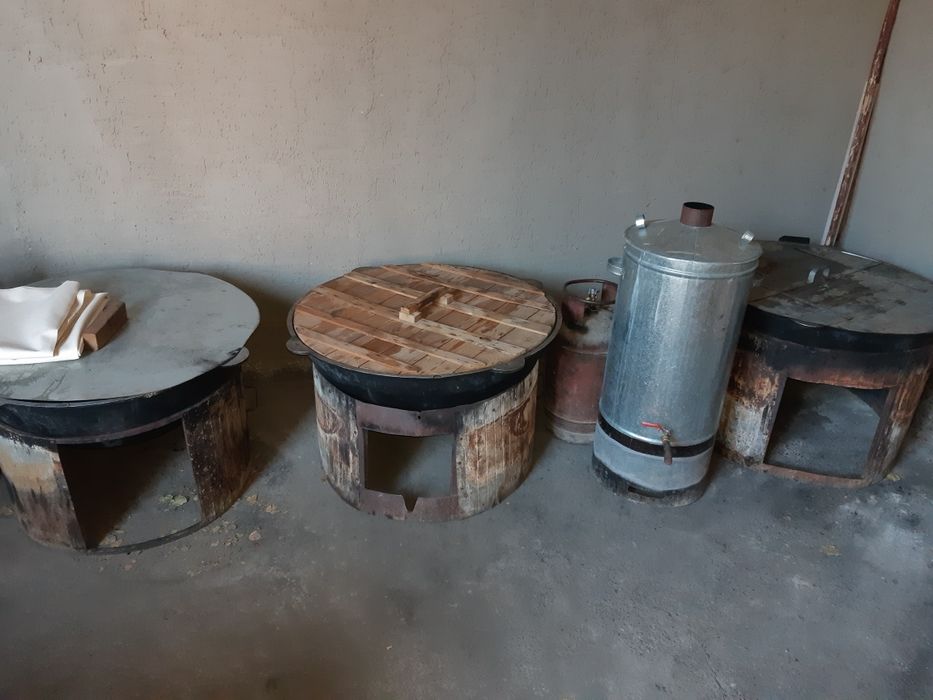 Қазан ошақ титан.