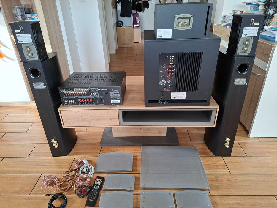 Домашно кино Wharfedale + Teufel + Marantz