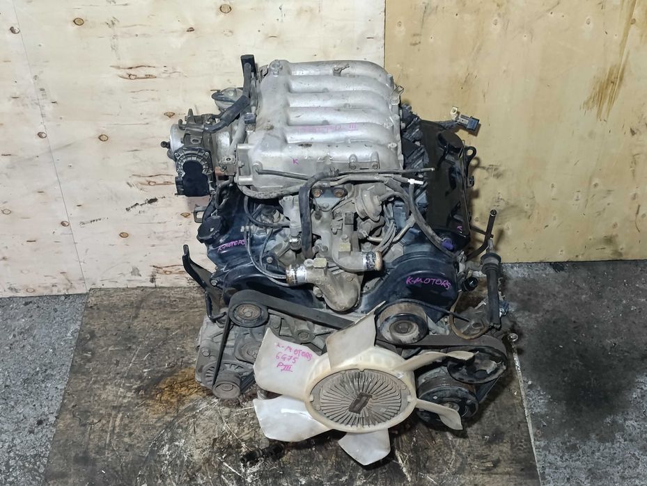 Двигатель 6G75 3.8 V6 Mitsubishi Pajero 3 Бегемот 02-06г Паджеро