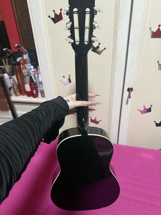 Chitara Flame neagra