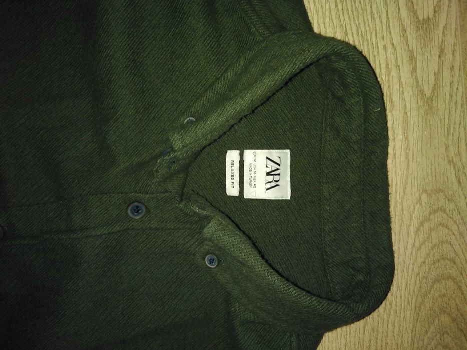 camasa groasa de iarna Zara marime M