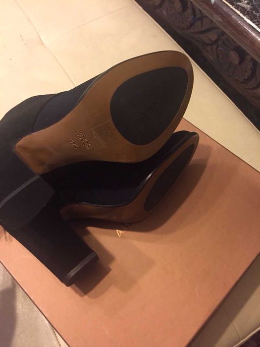 Дамски обувки  - боти естествен велур АUEDLY 39