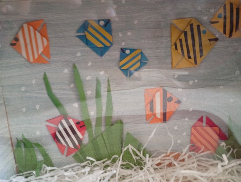 Televizorda akuarium