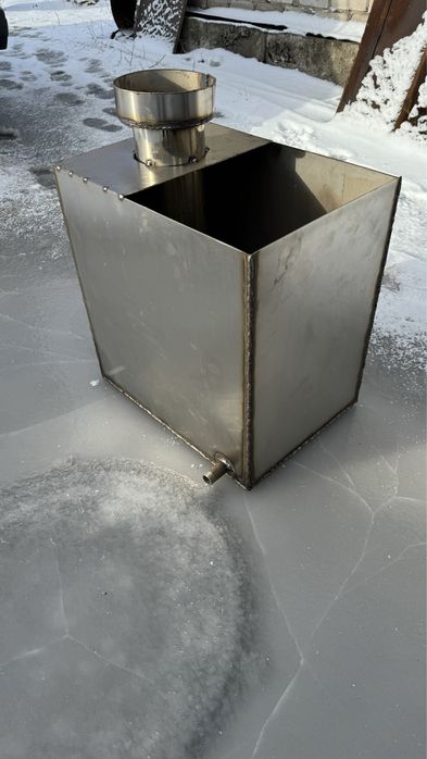 Бак нержовейка для бани