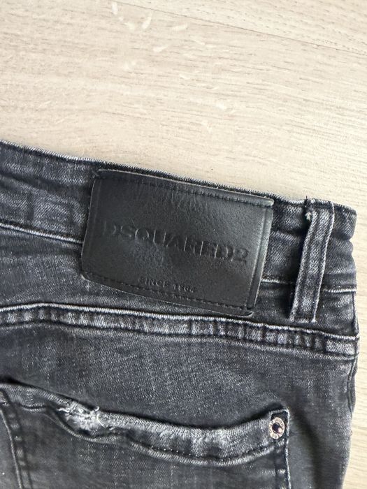 Дънки Dsquared2 черни 48 размер