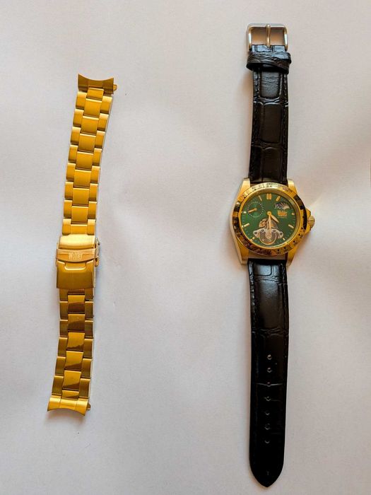 Vand ceas mecanic,automatic se poate intoarce si manual-WOHLER-stare buna.