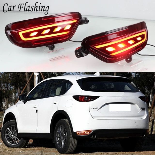 Led динамични стопове в броня Mazda cx-5 2017