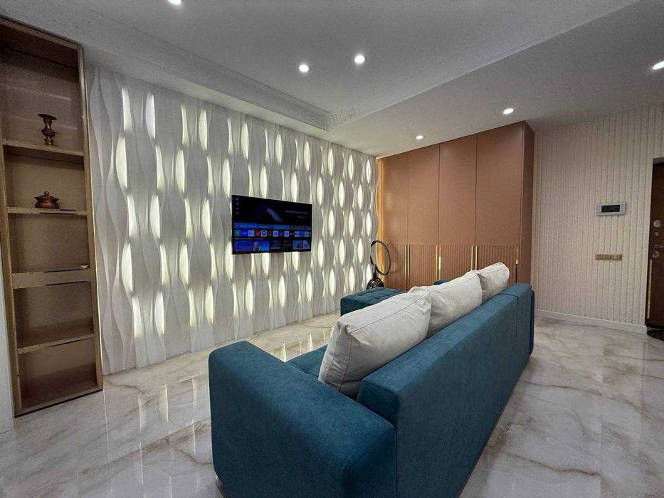 2 комнатная квартира ЖК Parkent Plaza с ремонтом