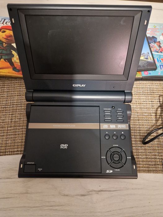 Преносим DVD/CD плейър Explay. e дискове